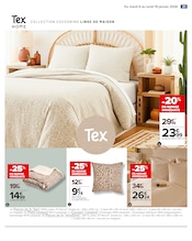 Plaid Angebote im Prospekt "Tex" von Carrefour Plaid Angebote im Prospekt "Tex" von Carrefour auf Seite 21