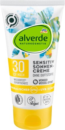 dm-drogerie markt Reiser - Sonnencreme Sensitiv LSF30 Sonnencreme Sensitiv LSF30 Angebot bei dm-drogerie markt Reiser im Prospekt Aktuelle Angebote