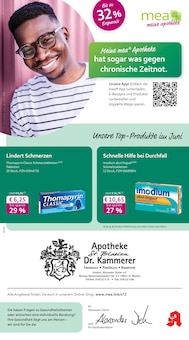 Aktueller mea - meine apotheke Prospekt "Unsere Juni-Angebote" für Sankt Blasien Aktueller mea - meine apotheke Prospekt für Sankt Blasien mit Seiten