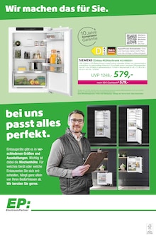 Kühlschrank im aktuellen EP: Prospekt (Cottbus) Kühlschrank im EP: Prospekt "so gut klingt mein Sommer." mit 12 Seiten (Cottbus)