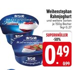 Rahmjoghurt von Weihenstephan im aktuellen EDEKA Prospekt für 0,49 €