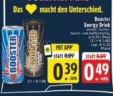 Energy Drink Original im Angebot bei EDEKA in Pulheim Energy Drink Original Angebote von Booster bei EDEKA Pulheim für 0,39 €