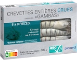 Crevettes entières tropicales crues, 6-8 pièces, ASC - Picard - Picard à Villeurbanne Crevettes entières tropicales crues, 6-8 pièces, ASC - Picard en promo chez Picard Villeurbanne à 19,99 €