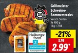 Schweine- Sommersteaks Angebot in Bacharach Schweine- Sommersteaks im aktuellen Prospekt bei Lidl in Bacharach
