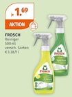 Reiniger im Müller Prospekt Reiniger von Frosch im aktuellen Müller Prospekt für 1,69 €