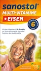 Multi-Vitamine + Eisen oder Multi-Vitamine Ohne Zuckerzusatz Saft im Angebot bei Rossmann in Remscheid Multi-Vitamine + Eisen oder Multi-Vitamine Ohne Zuckerzusatz Saft Angebote von Sanostol bei Rossmann Remscheid für 7,99 €