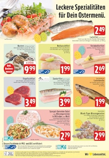 Lachs im E center Prospekt "Aktuelle Angebote" mit 28 Seiten (Leverkusen)