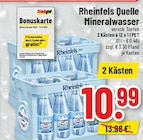 Mineralwasser bei Trinkgut im Moers Prospekt für 10,99 €