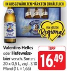 Helles bei EDEKA im Pirmasens Prospekt für 16,49 €