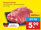 Schweine-Nacken Angebote bei Netto Marken-Discount Delmenhorst für 5,99 €