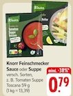 Feinschmecker Sauce oder Suppe Angebote von Knorr bei E center Kaiserslautern für 0,79 €