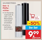 Salz- & Pfeffermühlen bei Netto Marken-Discount im Prospekt "" für 9,99 €