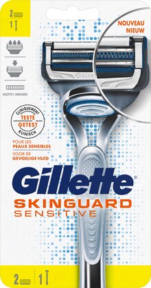 Rasoir SkinGuard Sensitive - Monoprix à Toulouse Rasoir SkinGuard Sensitive en promo chez Monoprix Toulouse à 7,19 €