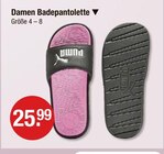 Badepantolette im V-Markt Prospekt Damen Badepantolette von Puma im aktuellen V-Markt Prospekt für 25,99 €