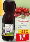 Traubensaft bei Netto Marken-Discount im Prospekt "" für 1,11 €