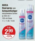 Haarspray im Angebot bei V-Markt in Regensburg Haarspray Angebote von NIVEA bei V-Markt Regensburg für 2,99 €