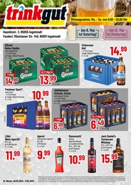 Aktueller Trinkgut Getränkemärkte Prospekt für Weichering: Aktuelle Angebote mit 4} Seiten, 06.05.2024 - 11.05.2024