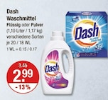 Waschmittel von Dash im aktuellen V-Markt Prospekt für 2,99 €