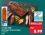 Grillrippe Arizona Style im Angebot bei Kaufland in Schwerin Grillrippe Arizona Style Angebote von K-PURLAND bei Kaufland Schwerin für 5,99 €