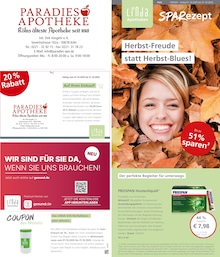 LINDA Premiumapotheke Prospekt für Köln: "Aktuelle Angebote", 3 Seiten, 01.10.2025 - 31.10.2025
