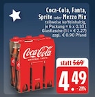 Coca-Cola, Fanta, Sprite oder Mezzo Mix Angebote bei E center Recklinghausen für 4,49 €