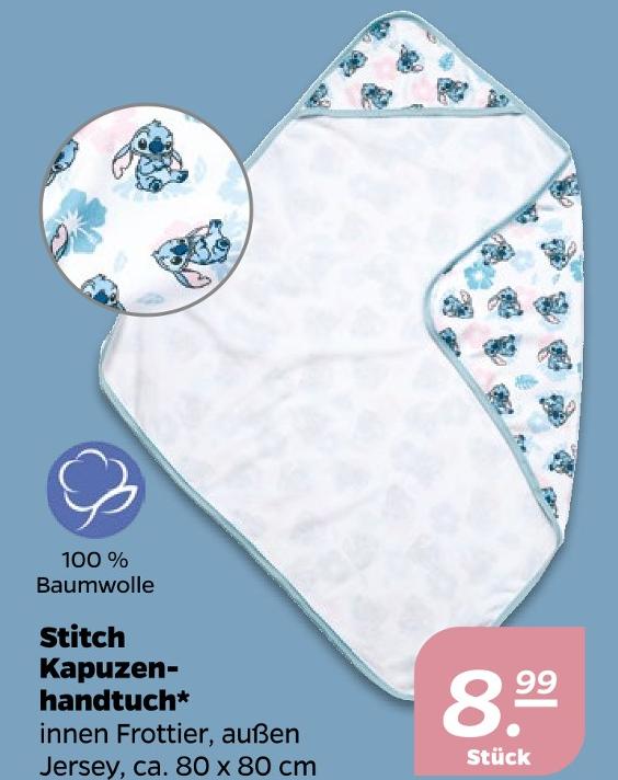Stitch Kapuzenhandtuch