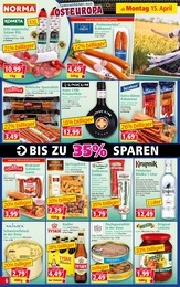 Konserven Angebot im aktuellen Norma Prospekt auf Seite 6