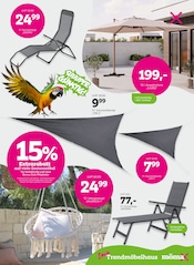Sonnenliege im mömax Prospekt in Wiesbaden Aktueller mömax Prospekt mit Sonnenliege, "Bei dir liegt Sparen im Trend?", Seite 15