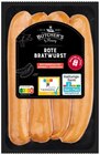 Stadionbratwurst rot von Butcher's im aktuellen Penny Prospekt für 2,99 €
