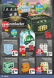 Krombacher im EDEKA Prospekt in Wesel Aktueller EDEKA Prospekt mit Krombacher, "Aktuelle Angebote", Seite 20