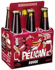 Bière rouge 7,5 % vol. - PELICAN en promo chez Carrefour Issy-les-Moulineaux à 5,77 €