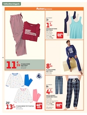 Promos Pyjama Femme dans le catalogue "LE GRAND MÉNAGE DE RENTRÉE" de Auchan Hypermarché Pyjama Femme en promo dans le catalogue Auchan Hypermarché à la page 48