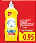 Original Spülmittel Citrus von GUT&GÜNSTIG im aktuellen E center Prospekt für 0,95 €