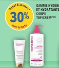 Promo 30% avec la Carte Ticket E.Leclerc sur la Gamme hygiène et hydratants corps TOPICREM à  dans le catalogue E.Leclerc à L'Aigle