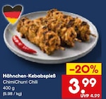 Hähnchen-Kebabspieß im Angebot bei Netto Marken-Discount in Krefeld Hähnchen-Kebabspieß Angebote bei Netto Marken-Discount Krefeld für 3,99 €