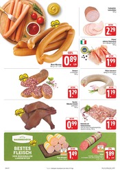 Wurst im EDEKA Prospekt in Freiberg Aktueller EDEKA Prospekt mit Wurst, "Wir lieben Lebensmittel!", Seite 14
