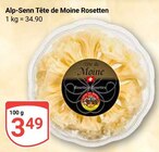 Alp-Senn Tête de Moine Rosetten im Angebot bei GLOBUS in Leipzig Alp-Senn Tête de Moine Rosetten Angebote bei GLOBUS Leipzig für 3,49 €