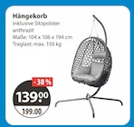 Hängekorb im aktuellen V-Markt Prospekt für 139,00 €