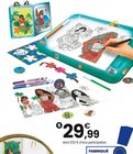 ÉCOLE DE DESSINS AVEC TABLE LUMINEUSE | à 29,99 € dans le catalogue JouéClub