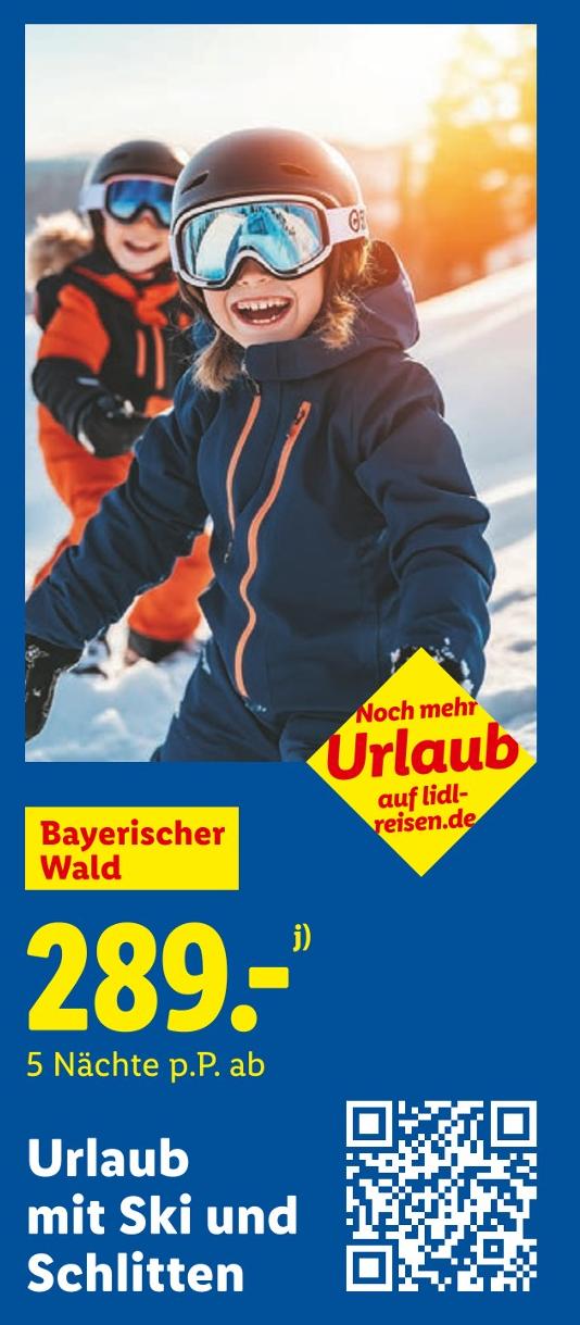 Urlaub mit Ski und Schlitten