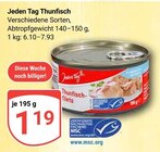 Aktuelle Thunfisch Angebote bei GLOBUS in Herne Aktuelles Thunfisch Angebot bei GLOBUS in Herne ab 1,19 €