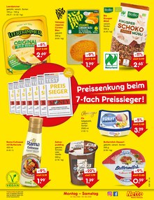 Sahne im Netto Marken-Discount Prospekt "Aktuelle Angebote" mit 69 Seiten (Nürnberg)