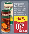 Fassbrause Cola & Orange im ALDI Nord Prospekt Fassbrause Cola & Orange von Krombacher's im aktuellen ALDI Nord Prospekt für 0,79 €