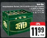 Aktuelle Jever Angebote bei E center in Nürnberg Aktuelles Bier Angebot bei E center in Nürnberg ab 11,99 €