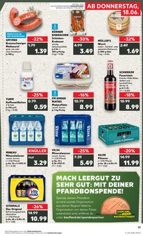 Bier im aktuellen Kaufland Prospekt (Wilhelmshaven) Bier im Kaufland Prospekt "Hier bin ich richtig" mit 56 Seiten (Wilhelmshaven)