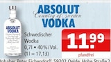 Vodka Angebote von Absolut bei Getränke Oase Rheda-Wiedenbrück für 11,99 €