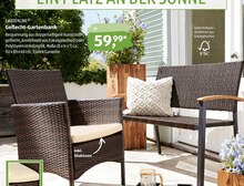 ALDI SÜD Boppard - Geflecht-Gartenbank Geflecht-Gartenbank Angebot bei ALDI SÜD Boppard im Prospekt "Meine Woche"