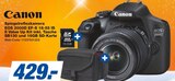 Spiegelreflexkamera EOS 2000D EF-S 18-55 IS II Value Up Kit Angebote von Canon bei expert Bottrop für 429,00 €