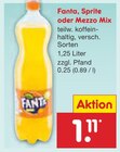 Aktuelles Fanta, Sprite oder Mezzo Mix Angebot bei Netto Marken-Discount in Chemnitz ab 1,11 €