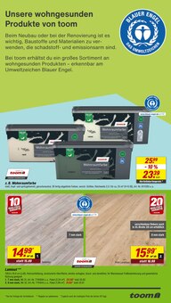 Laminat im aktuellen toom Baumarkt Prospekt (Mönchengladbach) Laminat im toom Baumarkt Prospekt "Respekt, wer's selber macht." mit 16 Seiten (Mönchengladbach)